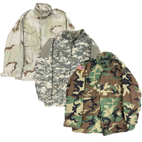 15X CAMOUFLAGE M.65 JACKETS