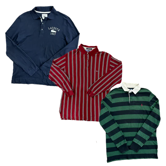 50X BRANDED RUGBY TOPS