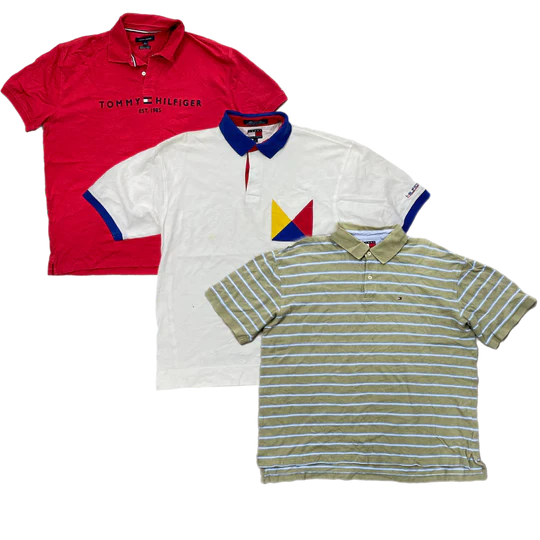 50X TOMMY HILFIGER COLLAR T-SHIRT