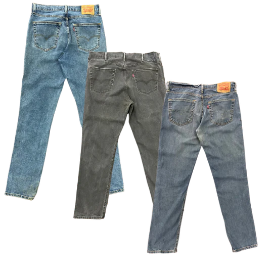 25X LEVIS ZIPPER PANTS GRADE A/B MIX