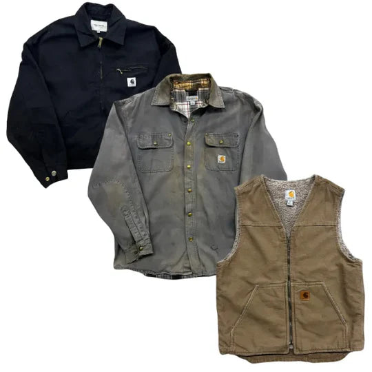 5 X CARHARTT JACKETS (ABC GRADE)
