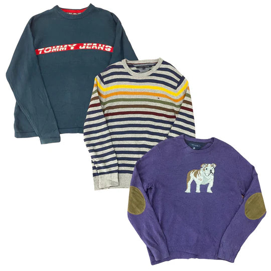 25X TOMMY ROUND NECK SWEATERS