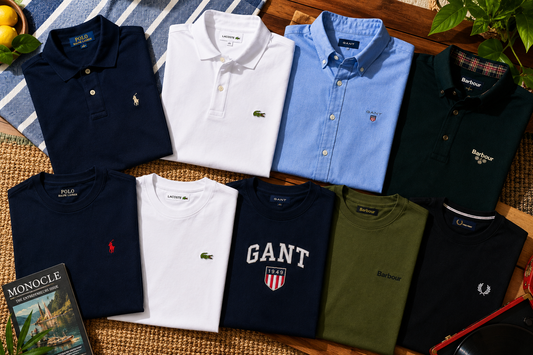 Polo Ralph Lauren.Lacoste,Gant,Barbour,Fred Perry Mix – Polo Shirts & T-Shirts 150 Items