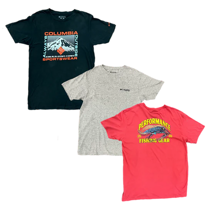 100X COLUMBIA T-SHIRTS