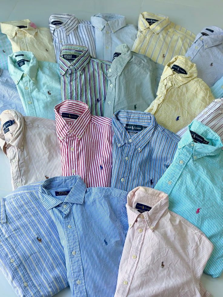 🔥 Premium Ralph Lauren Men's Shirts Bundle – 50 PCS