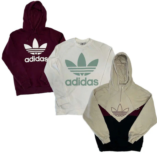 25X ADIDAS SWEATSHIRTS/HOODIES