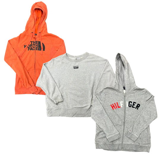 25X MIX BRAND LADIES SWEATSHIRTS