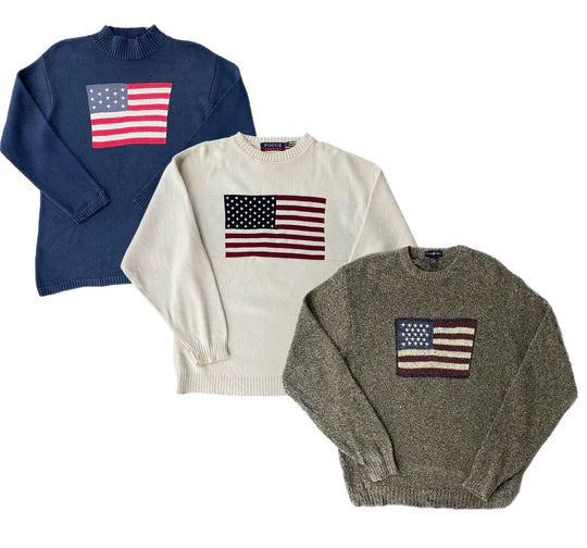 50X USA FLAG SWEATERS