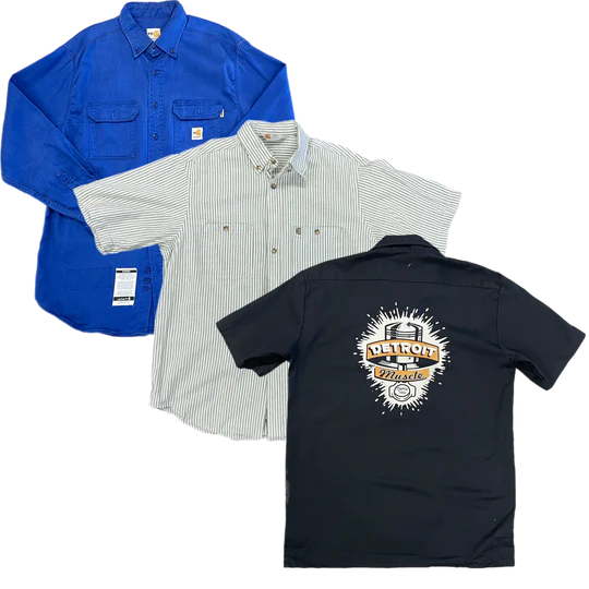 100X CARHARTT & DICKIES SHIRTS