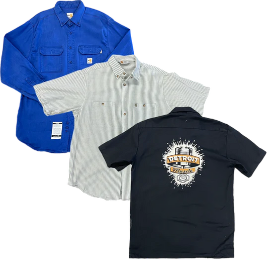 100X CARHARTT & DICKIES SHIRTS