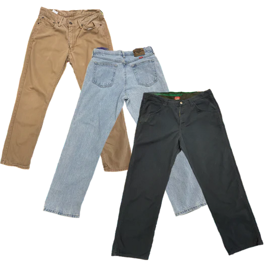 25X LEVIS LEE WRANGLER PANTS