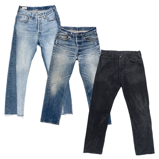 25X 501 LEVI'S RAGS