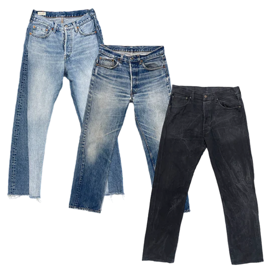 25X 501 LEVI'S RAGS