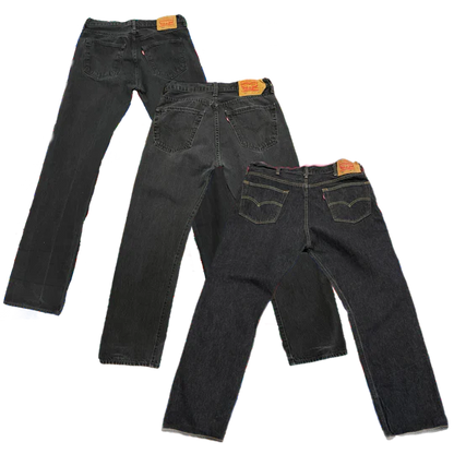 50X 501 BLACK PANTS
