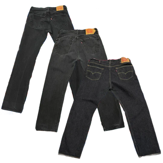 50X 501 BLACK PANTS