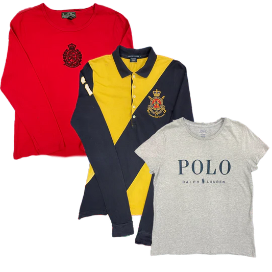 50X RALPH LAUREN LADIES MIX T-SHIRTS