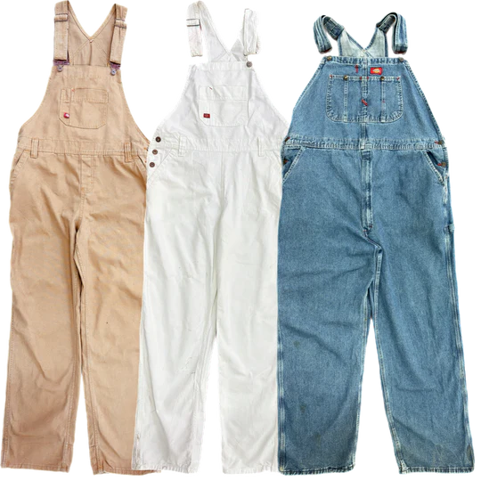 20X DICKIES OVERALLS A/B GRADE