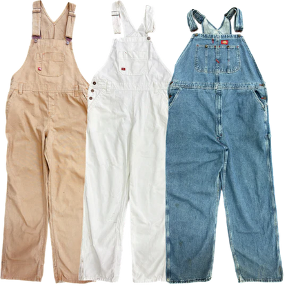 20X DICKIES OVERALLS A/B GRADE