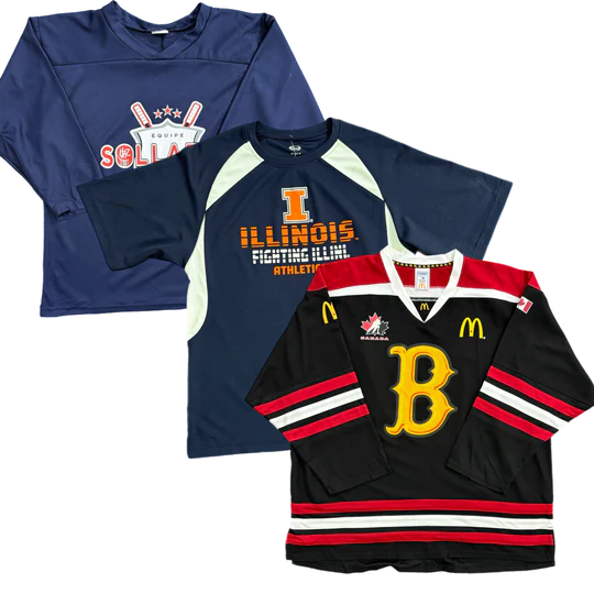 50X BRANDED/UNBRANDED HOCKEY JERSEYS