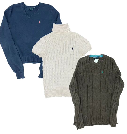 25X POLO LADIES SWEATER A/B MIX