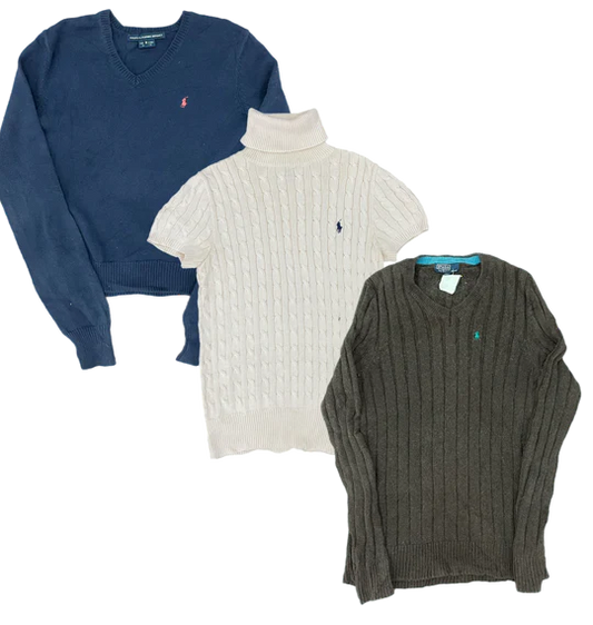 25X POLO LADIES SWEATER A/B MIX