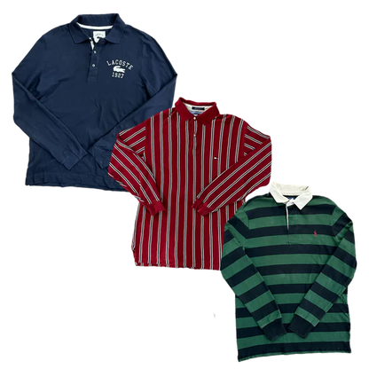 50X BRANDED RUGBY TOPS