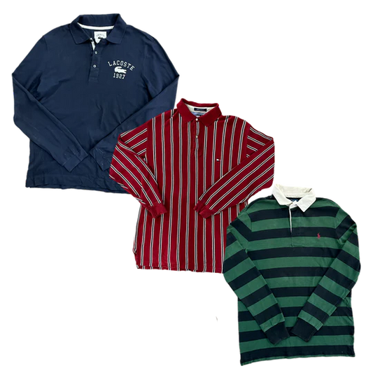50X BRANDED RUGBY TOPS