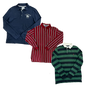 50X BRANDED RUGBY TOPS