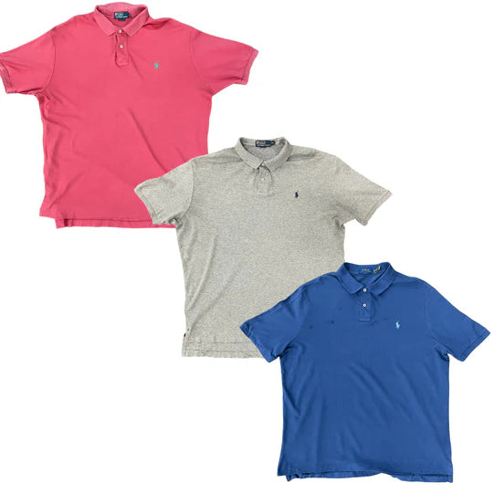 50X RALPH LAUREN POLO COLLAR T-SHIRT
