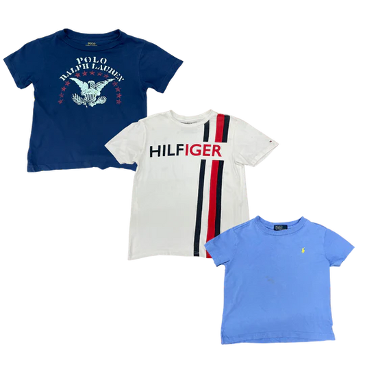 100X KIDS POLO TOMMY T-SHIRTS