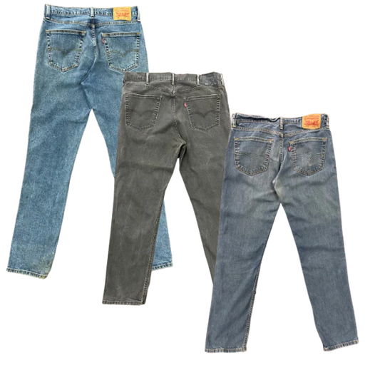 25X LEVIS ZIPPER PANTS GRADE A/B MIX