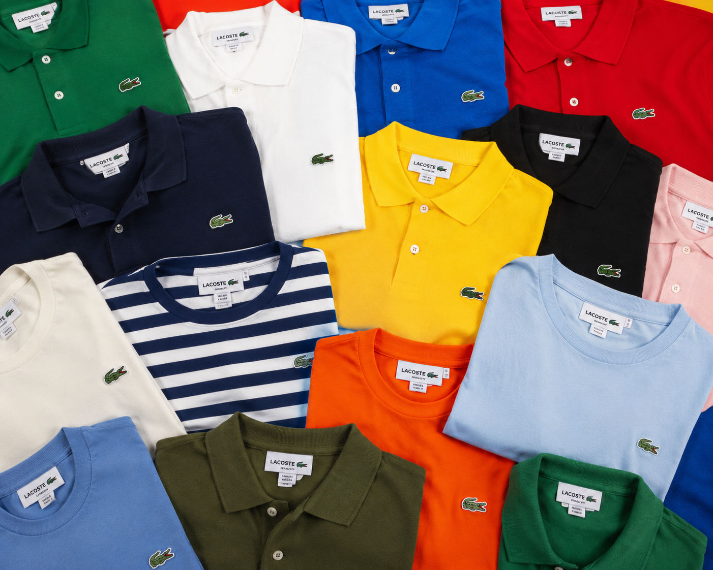 Lacoste Mix – Polo Shirts & T-Shirts 150 Items