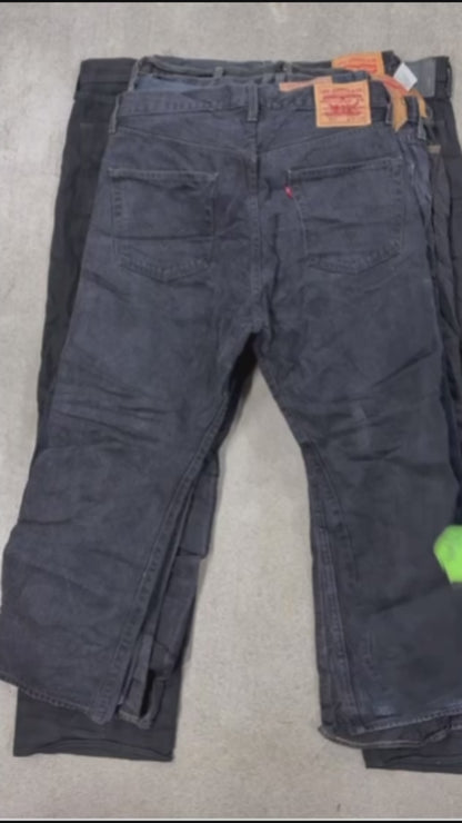 50X 501 BLACK PANTS