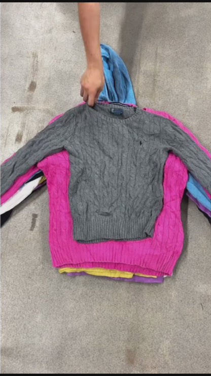 25X POLO LADIES SWEATER A/B MIX