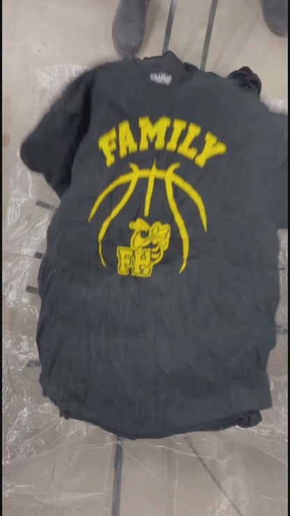 100X BLACK PRINTED T-SHIRTS