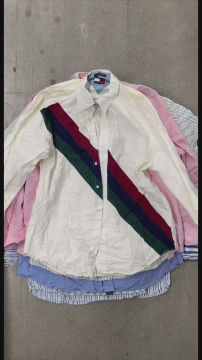 100X TOMMY HILFIGER SHIRTS GRADE B