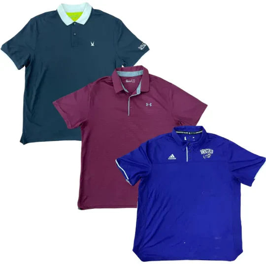50X SPORT BRAND COLLAR T-SHIRT